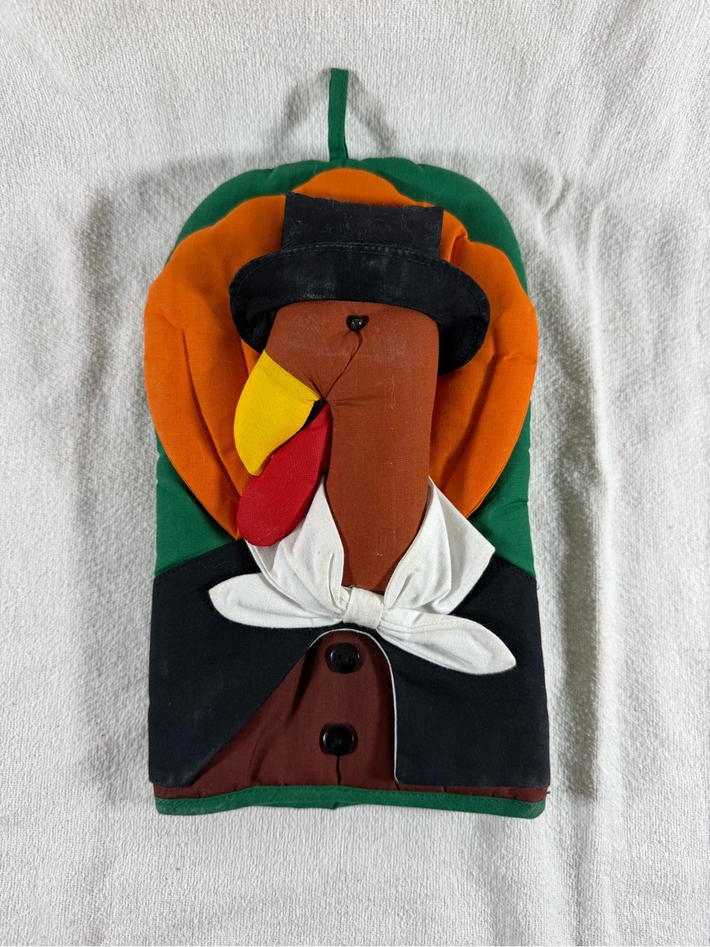 Vintage 1994 Winfield Trading Co. Thanksgiving Turkey Oven Mit